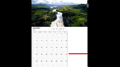 January 12 2025 - calendar.