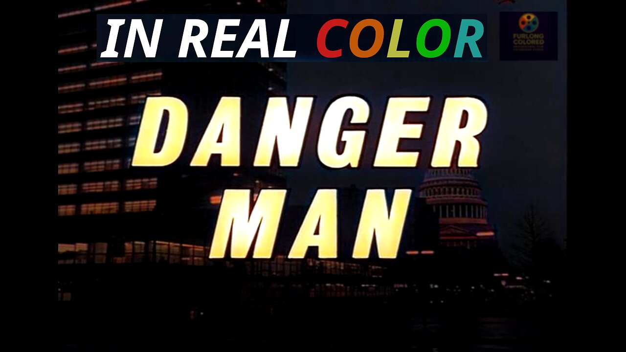 🕵️ Danger Man — S01E04 — The Blue Veil — In Real Color (1960) — Full Episode