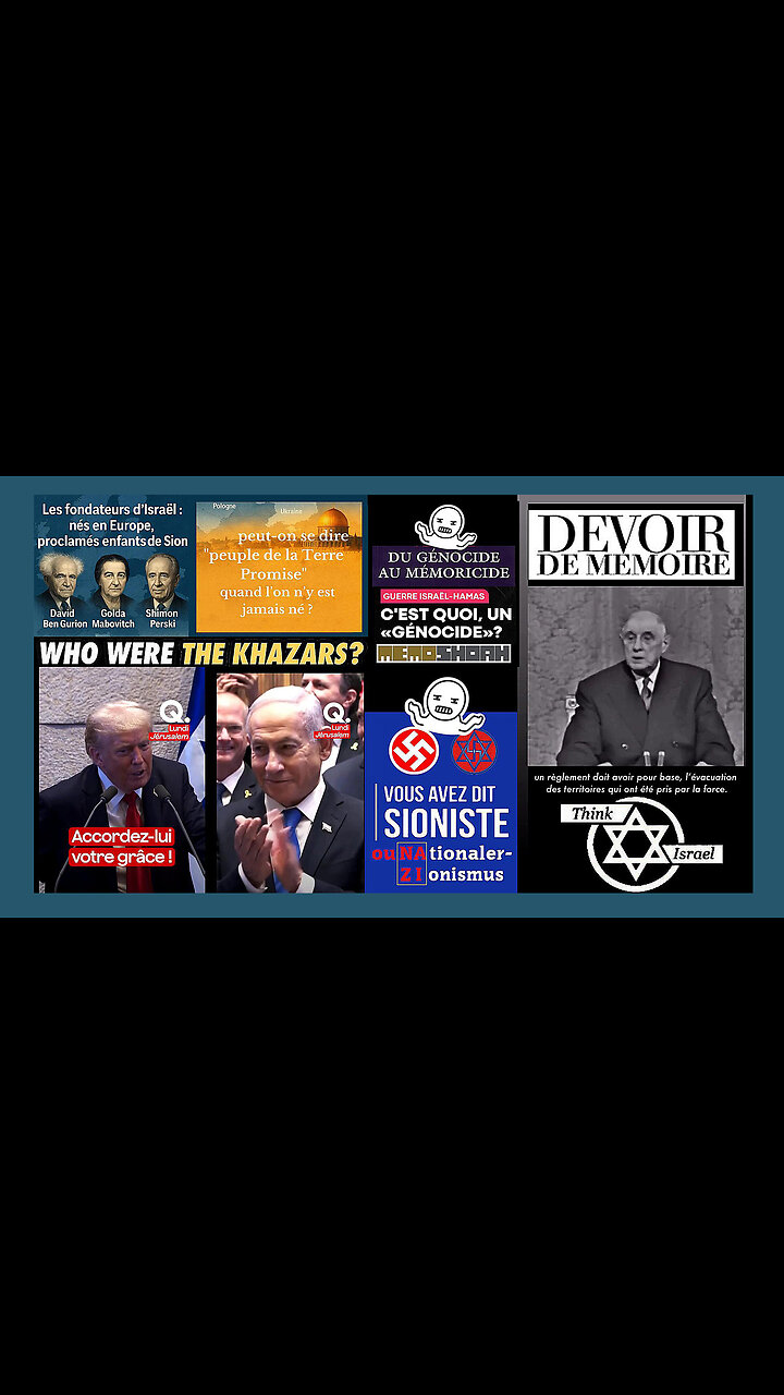 PENSEZ à ISRAËL ... Limpensable ... dHier à Aujourdhui ... (Hd 1080)