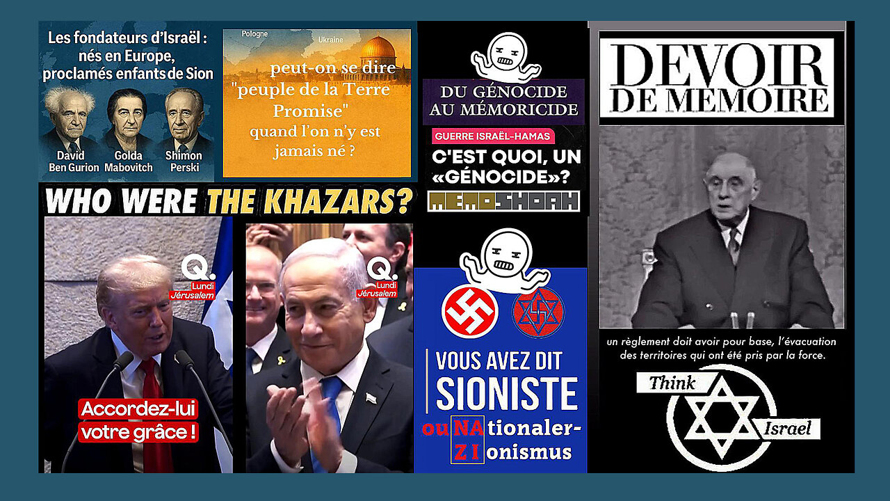 PENSEZ à ISRAËL ... L'impensable ... d'Hier à Aujourd'hui ... (Hd 1080)