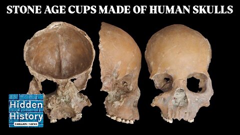 Neolithic culture made cups and masks out of human skulls - ancient archaeological discoveries