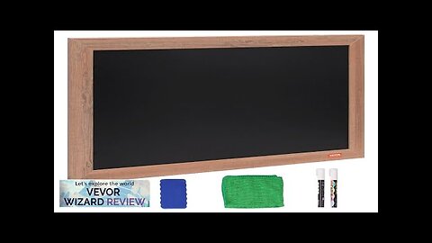 VEVOR Magnetic Chalk Board Hanging Message Signs with Chalks & Eraser Vintage Review