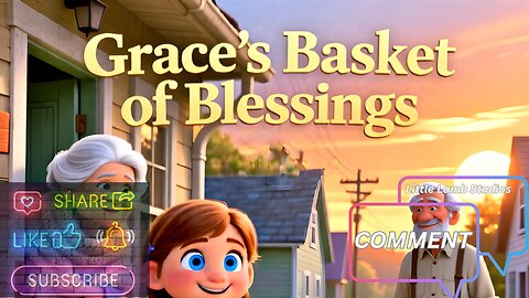 ✨ Grace’s Basket of Blessings | Christian Kids Thanksgiving Story of Sharing & Gratitude ✨