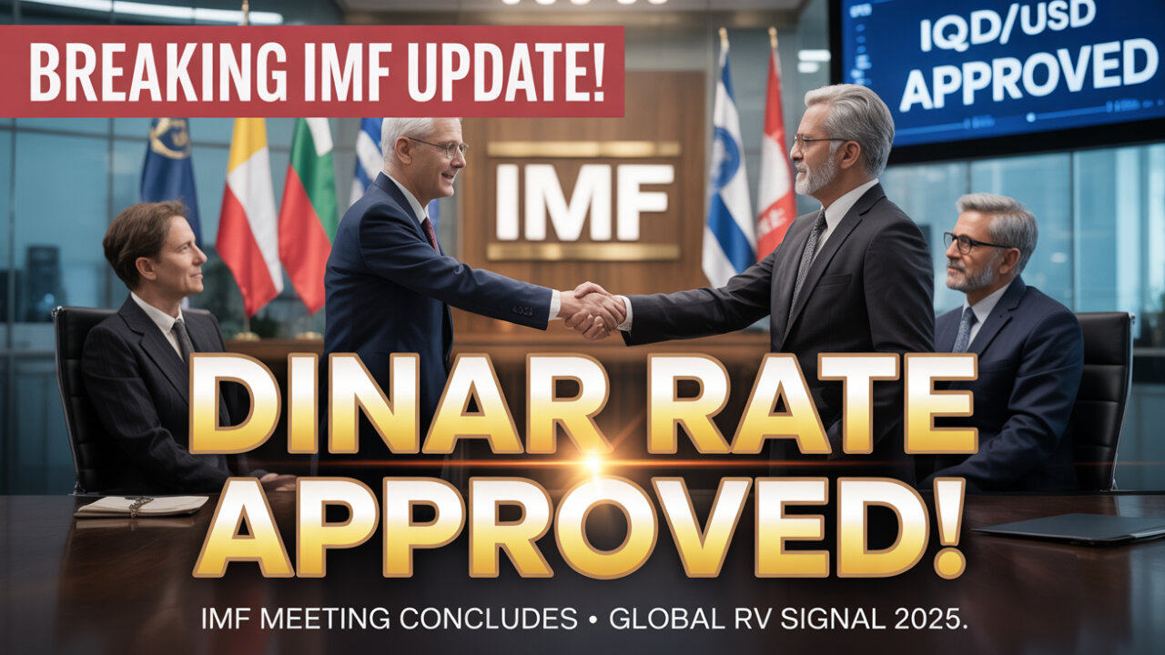🗞️ IMF Meeting Ends With Dinar Rate Approval! 💥 Today Iraqi Dinar News!