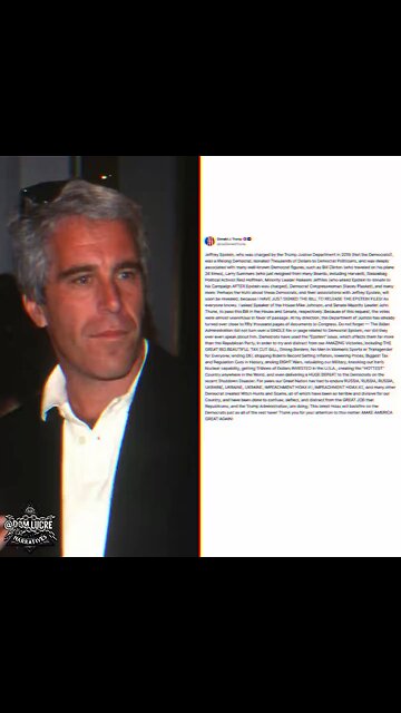 President Trump just revealed that he just signed the Epstein Files Transparency Act