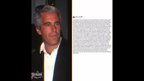 President Trump just revealed that he just signed the Epstein Files Transparency Act