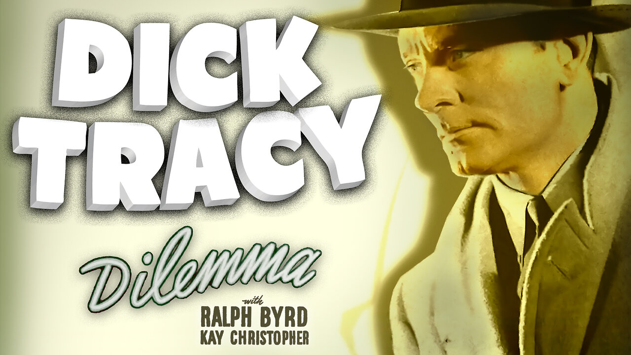 Dick Tracy's Dilemma (1947 Full Movie) | Noir/Thriller/Action