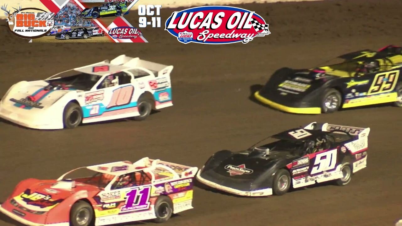 Big Buck 50/Fall Nationals At Lucas Oil Speedway (10/10/2025)