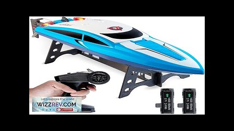 Force1 Velocity Blue Fast RC Boat Remote Control Boat for Pools Review