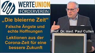 " CORONA-WISSENSCHAFT, UNRECHT UND WIDERSTAND : WAS LERNEN WIR DARAUS ? " - Prof. Dr. Paul Cullen