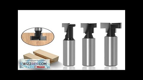 Drillpro 8mm Shank T-Slot Keyhole Cutter Wood Router Bit Carbide Cutter Review