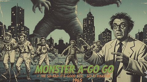 🚨 Snippet - Monster a-Go Go (1965) – The So-Bad-It’s-Good Sci-Fi Disaster