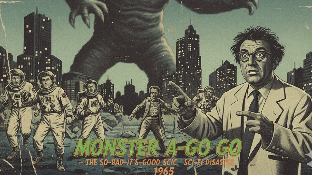 🚨 Snippet - Monster a-Go Go (1965) – The So-Bad-It’s-Good Sci-Fi Disaster