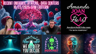 3I Atlas, Data Centers, Recent Energies - Amanda Joan of Heart - Typical Skeptic Podcast