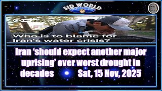 Iran ‘should expect another major uprising’ over worst drought in decades DW News