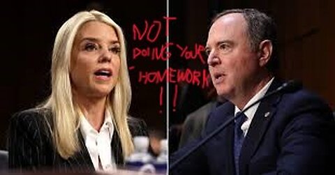 Bye Bye Bitter Biden + Pam Bondi SCHOOLS Adam Schiff!