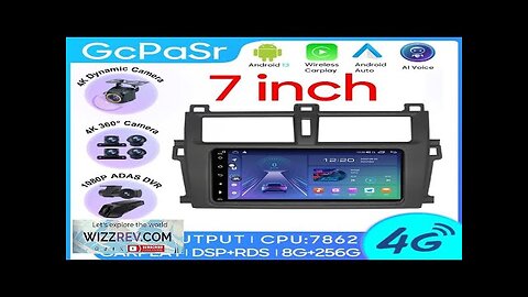 Car Radio Carplay For Toyota Verso-S Ractis Subaru Trezia Navigation GPS Android Review