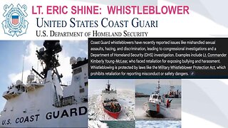 ERIC SHINE: WHISTLEBLOWER COAST GUARD MERCHANT MARINE