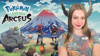entering the Crimson Mirelands in Pokemon Legends: ARCEUS | Switch 2 | VOICE ACTED