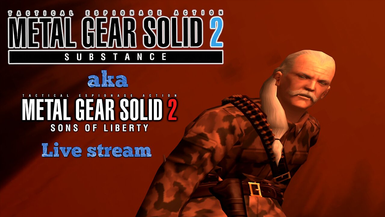 Metal Gear Solid 2: Substance (PS2) part 2