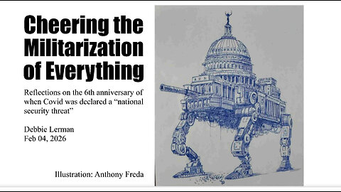 Cheering the Militarization of Everything - Debbie Lerman