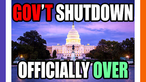 🚨BREAKING: SENATE PASSES BILL TO END GOVERNMENT SHUTDOWN 🟠⚪🟣