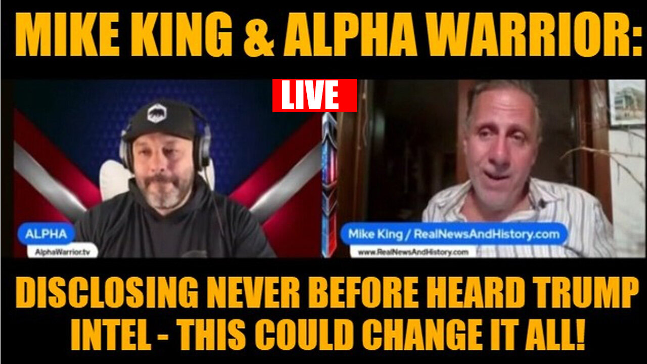 Mike King & Alpha Warrior: Trump Got'em All! RON PARTAIN, SIMON PARKES, NINO ,CHARLIE WARD