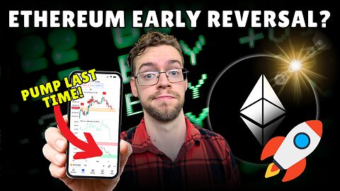 Ethereum Just Flashed an Early Reversal Setup