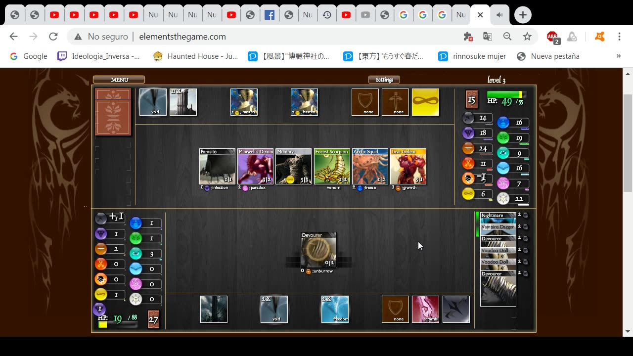 GAMEPLAYS FROM THE PAST 4/5 + ELEMENTS THE GAME + D4RN3SS ELEMENT