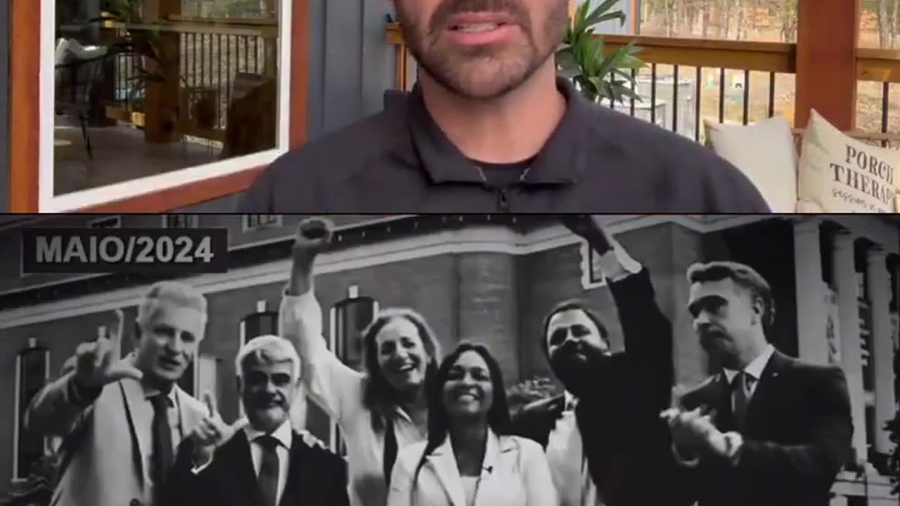 Deputado Eduardo Bolsonaro expõe a hipocrisia dos deputados da esquerda que foram em Maio de 2024 para os EUA criar um movimento internacional contra a direita do Brasil. O passaporte deles foi apreendido?
