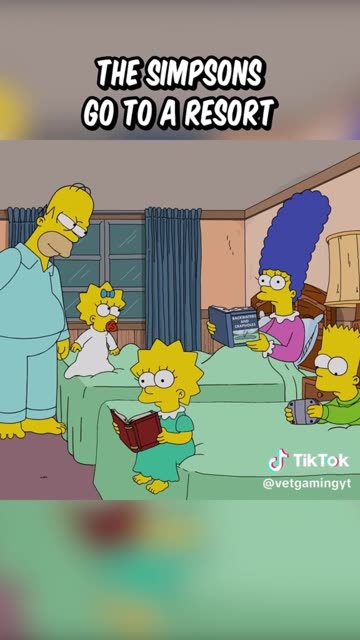The Simpsons go to a Resort