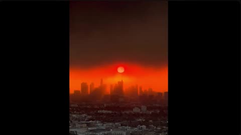 VIEW FROM GROUND ZERO CENTER OF L.A. HELL