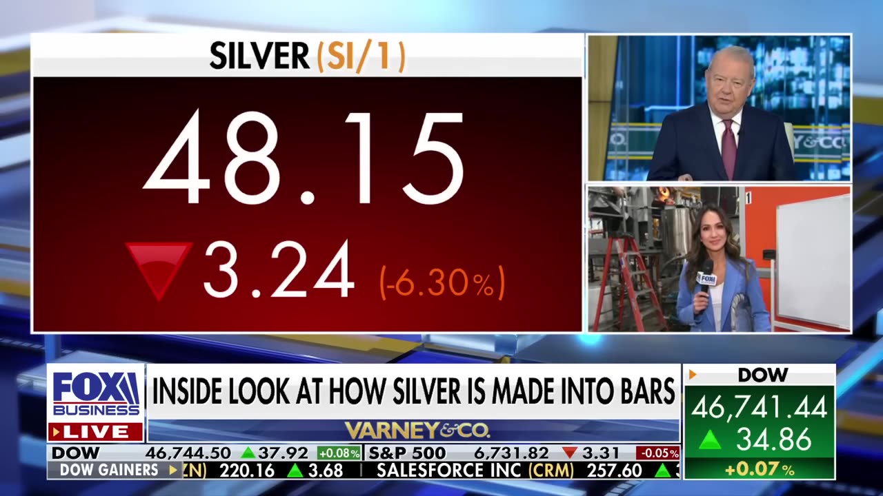 Fox Business - From scrap to bars: Inside the mint fueling America’s silver boom