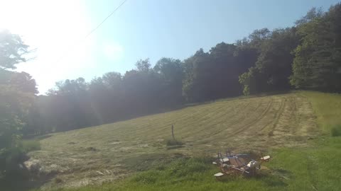 50 Year Old Hay Equipment Kicking The Weather's Ass!