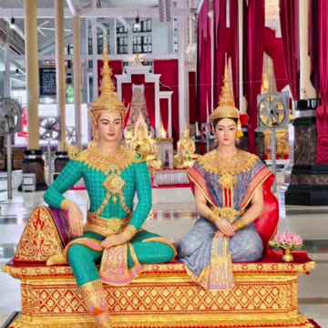 วัดจันทาราม (ท่าซุง) ได้อัญเชิญ รูปหล่อลอยองค์ “ท่านปู่ – ท่านย่า”