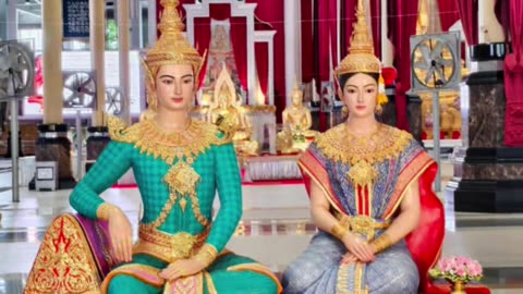 วัดจันทาราม (ท่าซุง) ได้อัญเชิญ รูปหล่อลอยองค์ “ท่านปู่ – ท่านย่า”