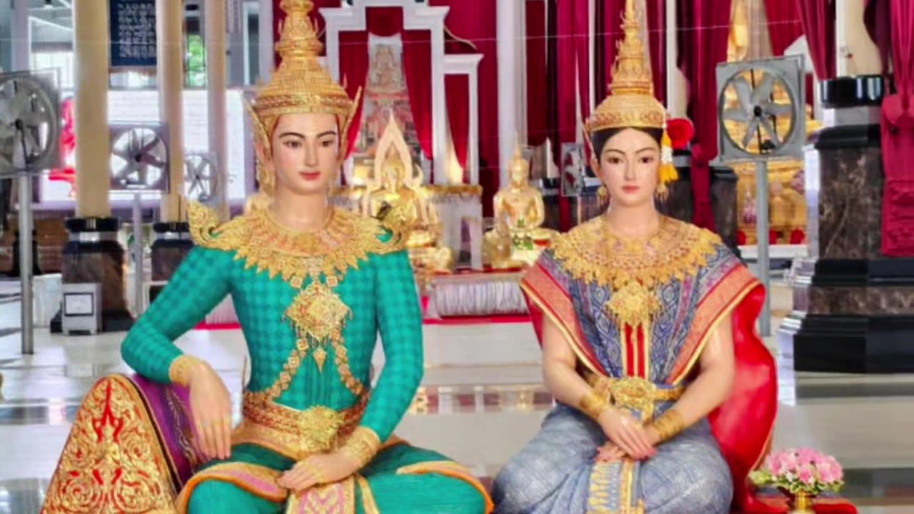 วัดจันทาราม (ท่าซุง) ได้อัญเชิญ รูปหล่อลอยองค์ “ท่านปู่ – ท่านย่า”