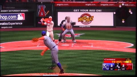 MLB The Show: Kansas City Royals vs Los Angeles Angels (S24 G39)