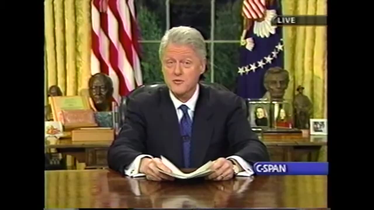 Jan 18, 2001 President Clinton Farewell Address