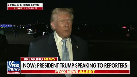 President Trump responds to Thomas Massie and fake news reporter