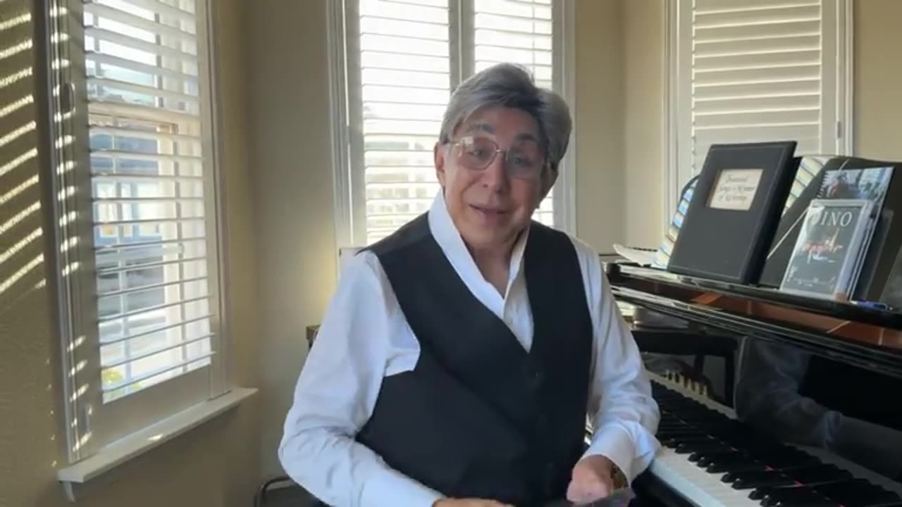 Dino at the Piano 1-20-26 Jesus How Sweet The Name/Because He Lives