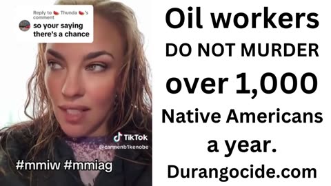 #MMIW #CultData #mmiwsisters #Suncor #DurangoColorado #oilpatch