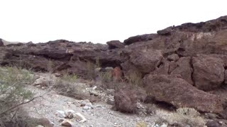 Lavas Along Kingman Wash Road AZ