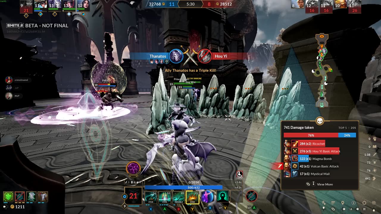 Penta Kill for Overdraft!