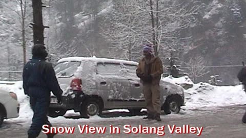 Solang Valley Snow View | A Winter Paradise in the Himalayas