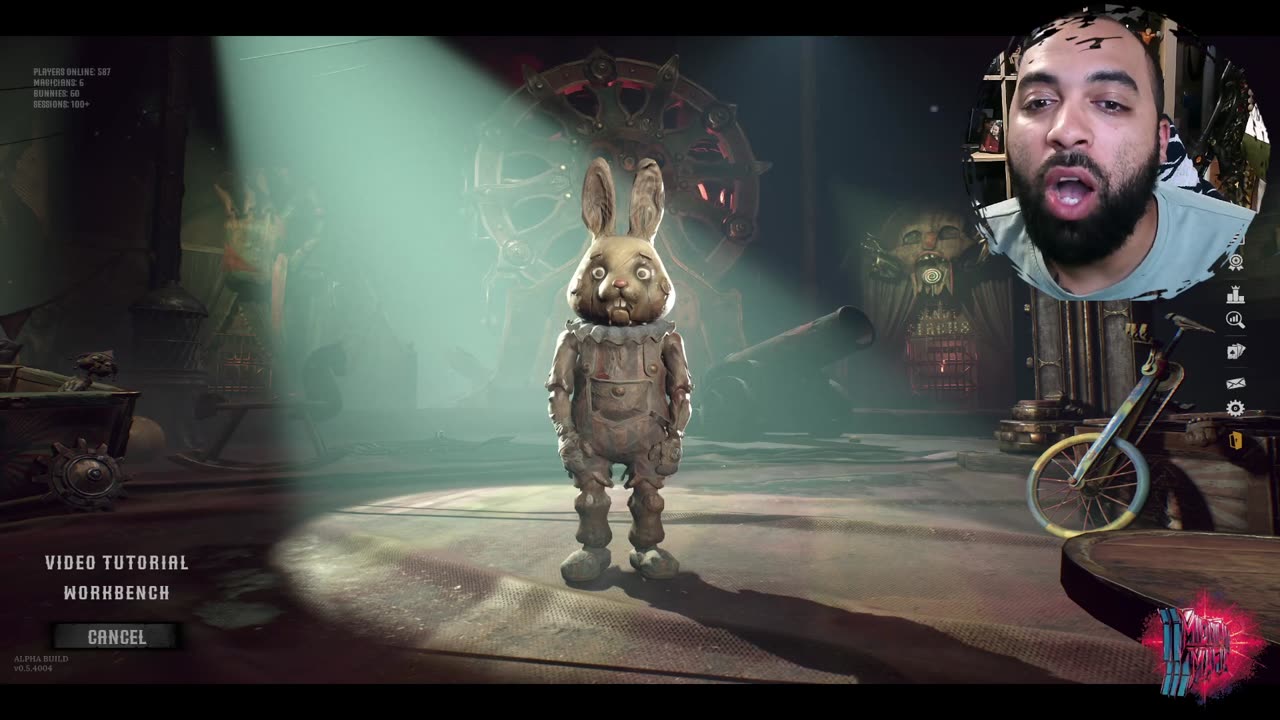 new scary game Carnival Hunt. Alpha test lesss gooo