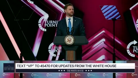 Vice President JD Vance Delivers Remarks at Turning Point USA’s AmericaFest