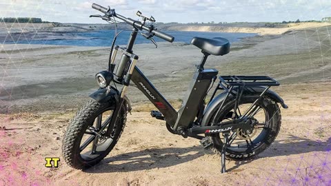 PHNHOLUN C6 Pro Electric Bike 1000W Motor 48V 17.5Ah Battery 20*4.0 inch fat tire Electric Bike