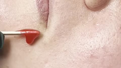 @maiswaxnsugarstudio Underarm & Upper Lip Waxing | Sexy Smooth Cherry Desire Scented Hard Wax Demo