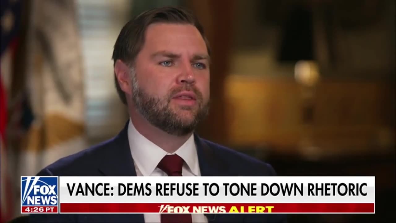 VP JD Vance Slams Democrats Violent Nazi Rhetoric